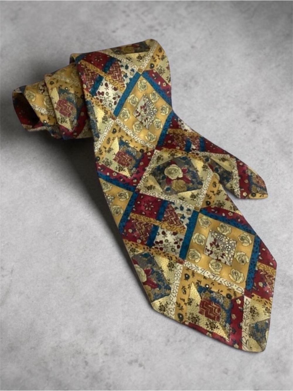 100% Imported Silk Men’s Necktie Tie